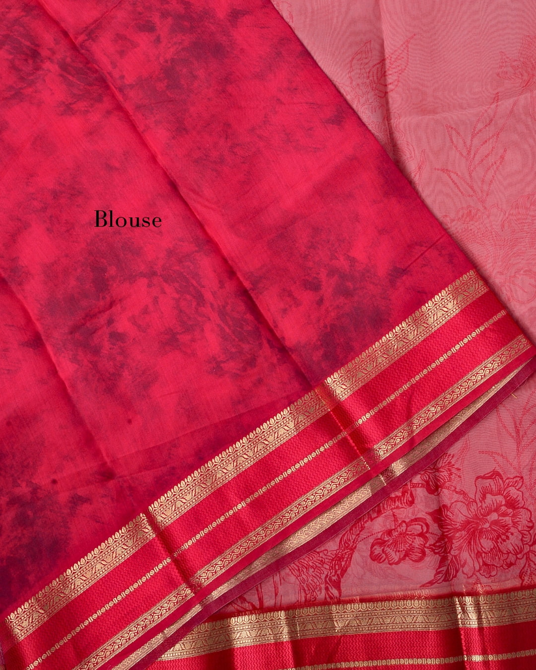 Pure Organza Silk with Zari Border