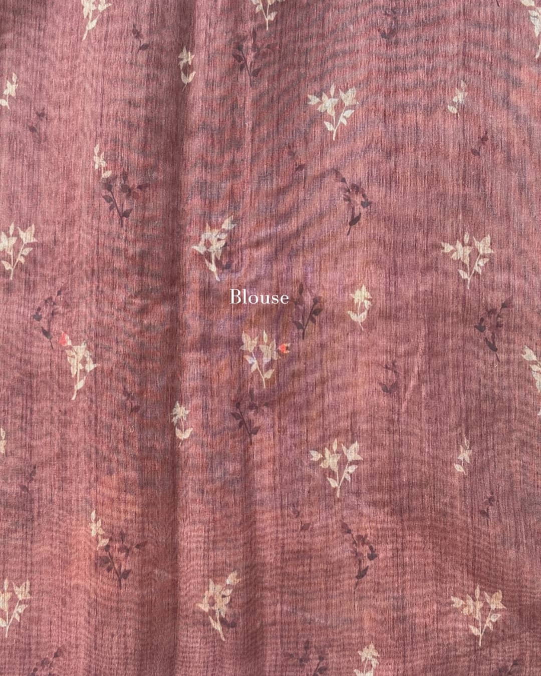 Chanderi Silk with Kantha Work
