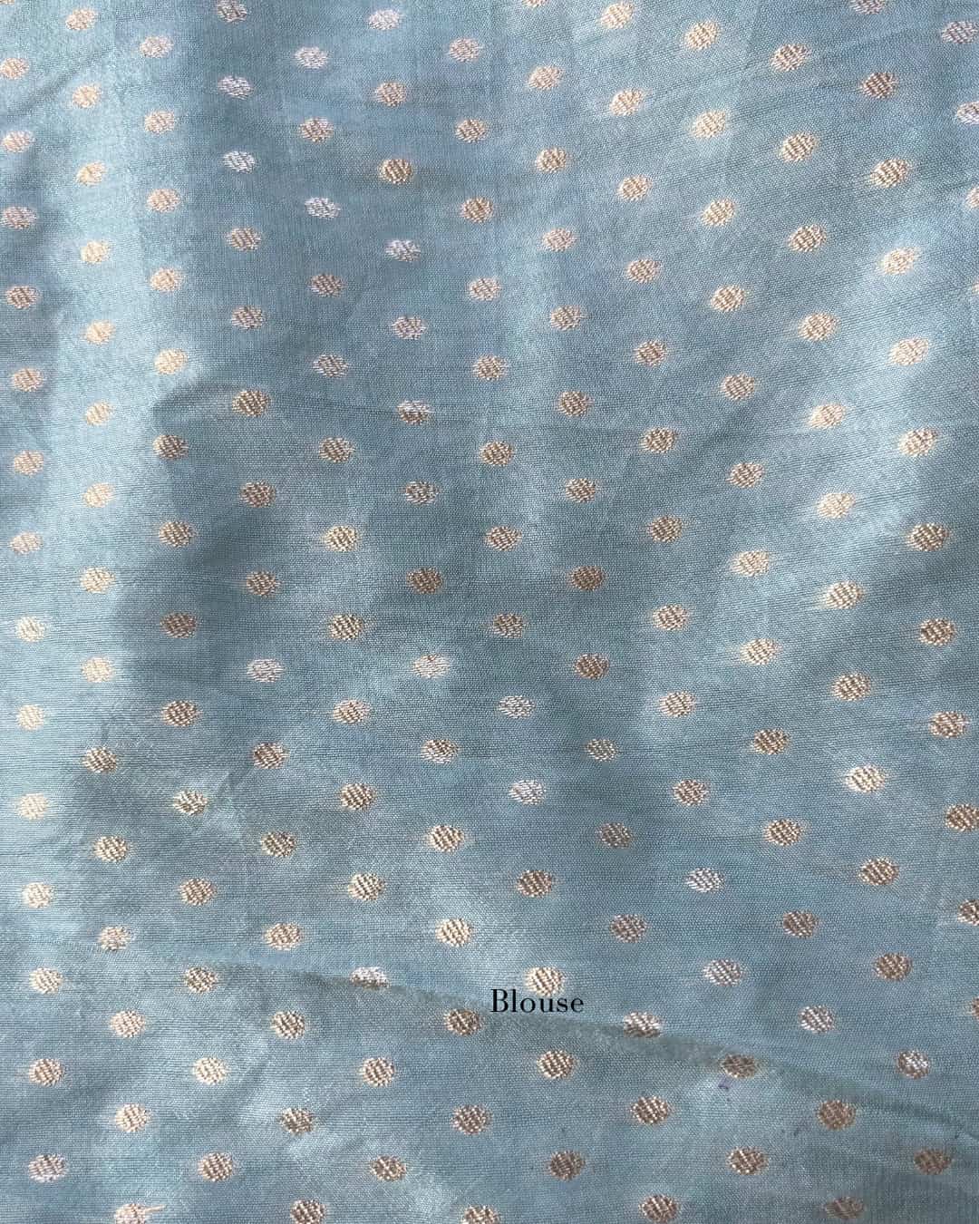 Applique Kora Silk Saree