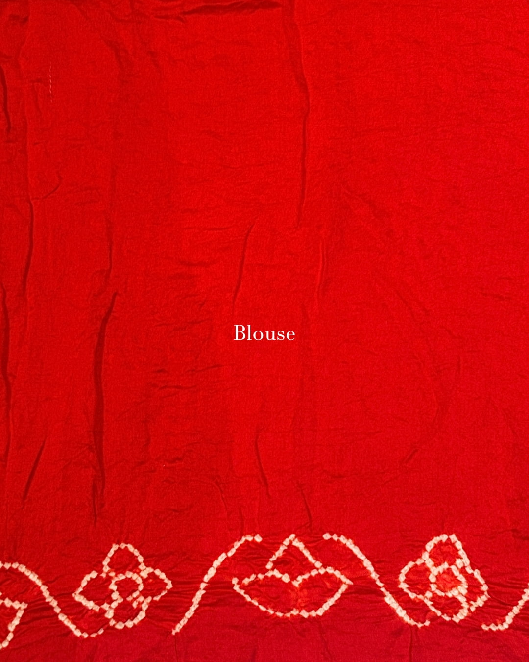 Rani pink and red pure Gajji Silk Ghadchola Saree with Zari Weave 