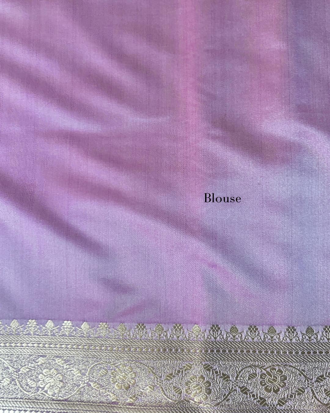 Semi Banarasi Silk Saree with Rich Zari Border