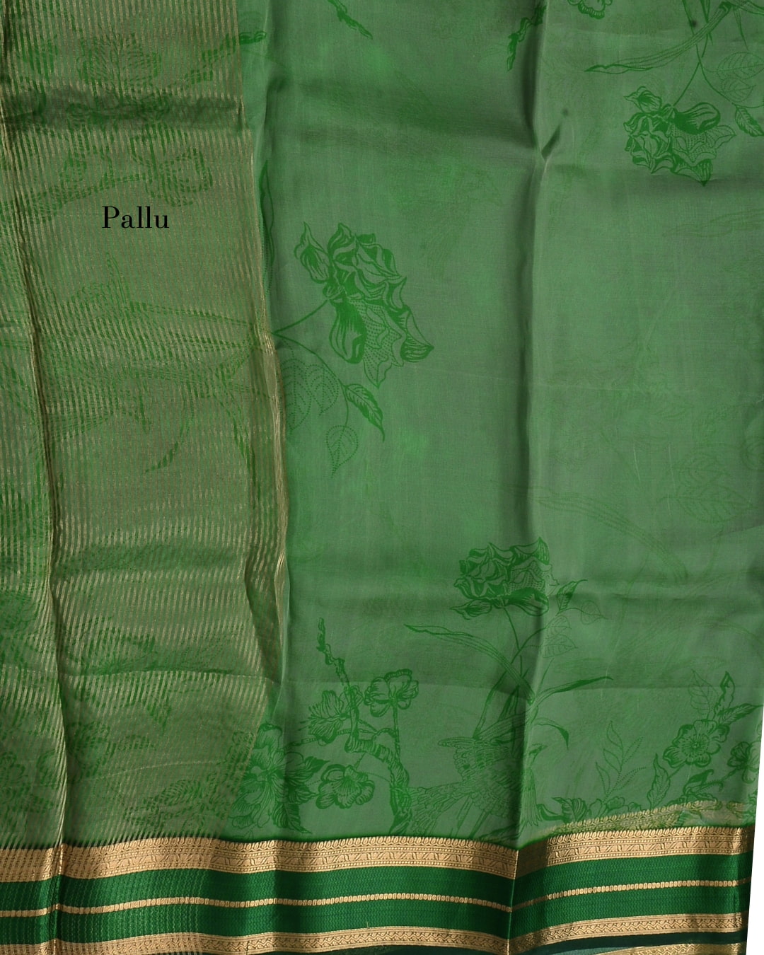 Pure Organza Silk with Zari Border