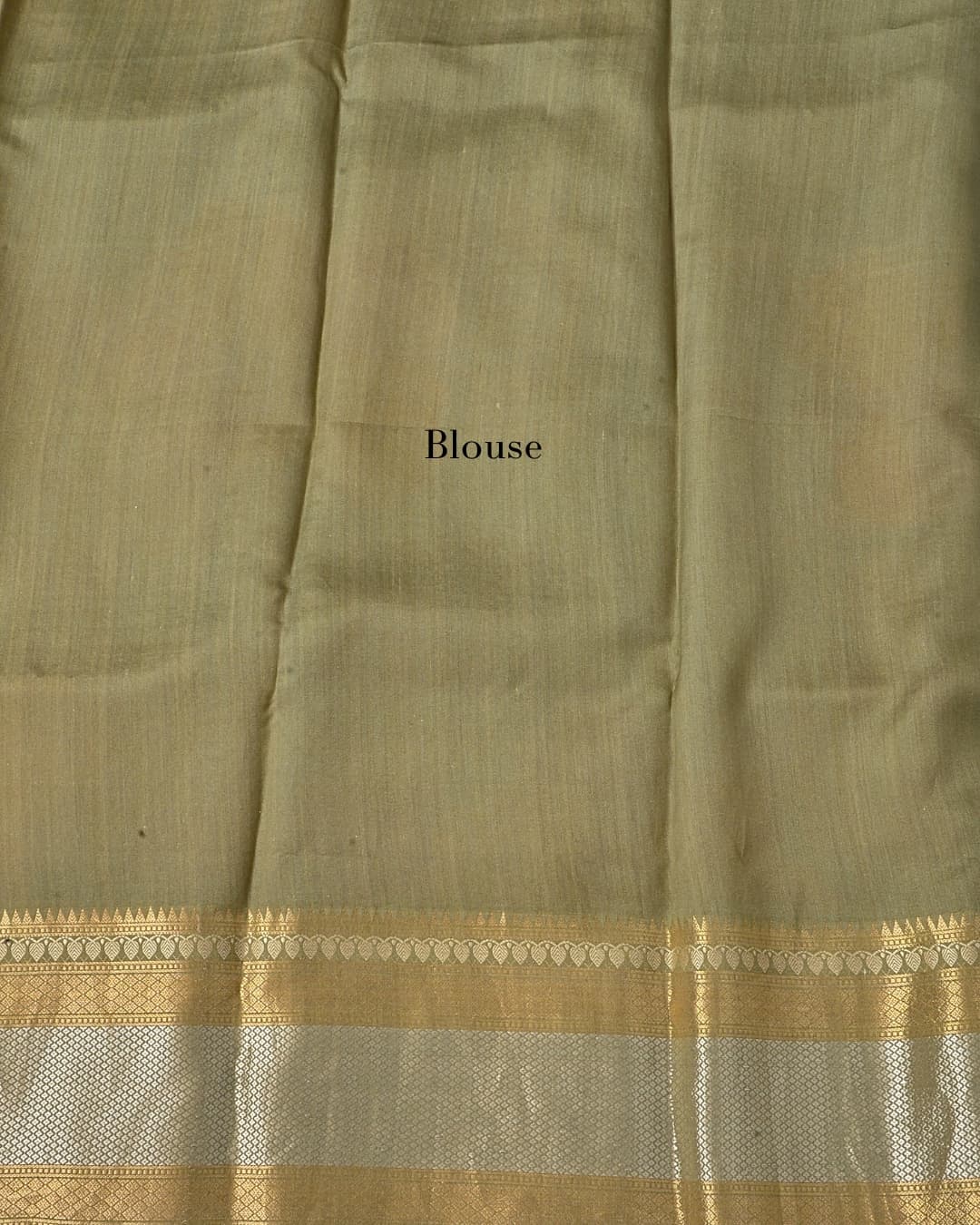 Pure Organza Silk with Zari Border