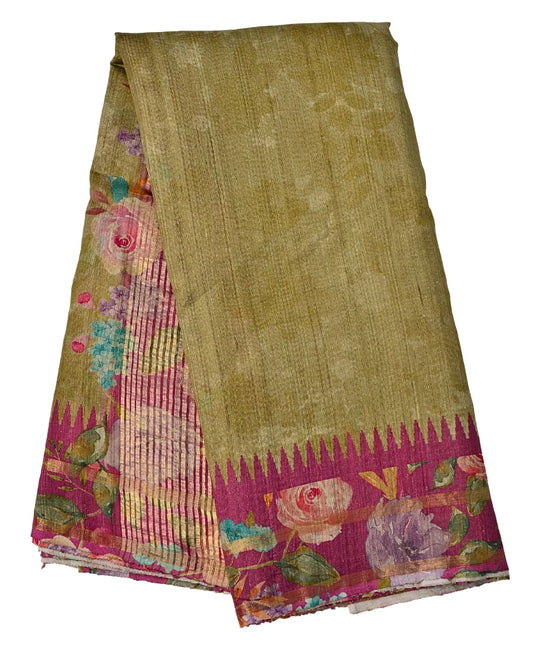 Pure Tussar Silk Saree
