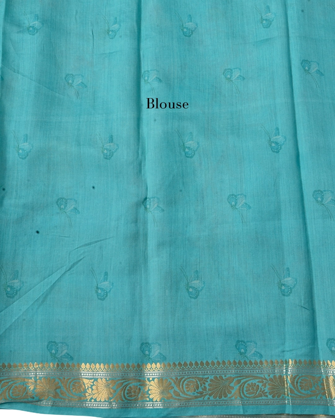Pure Organza with Zari Border