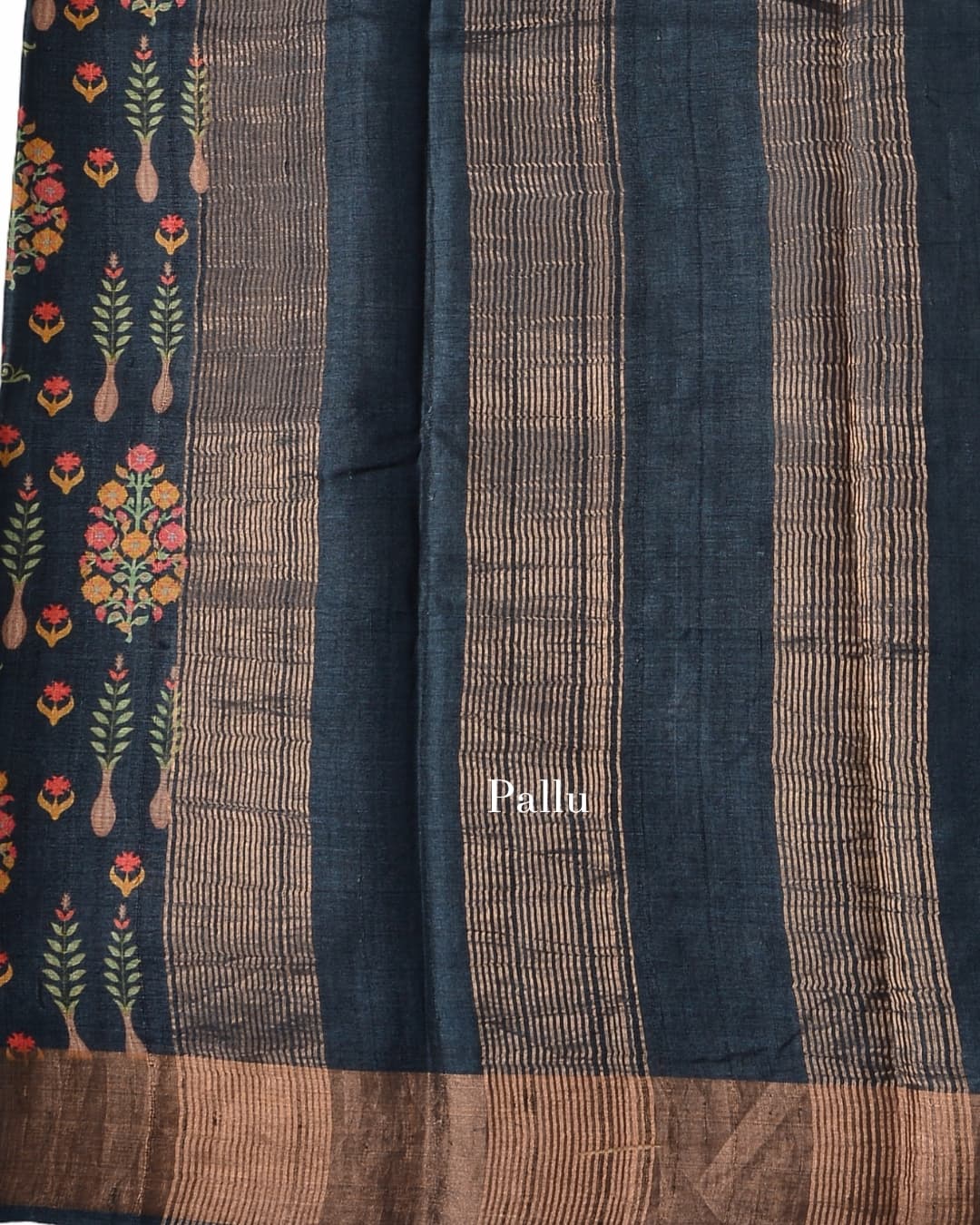 Pure Desi Tussar Silk Saree