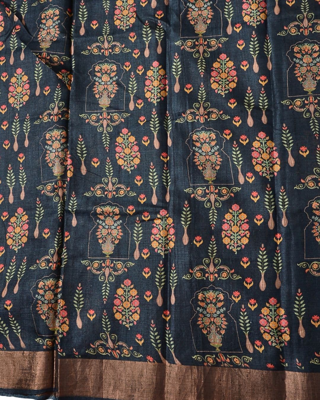 Pure Desi Tussar Silk Saree