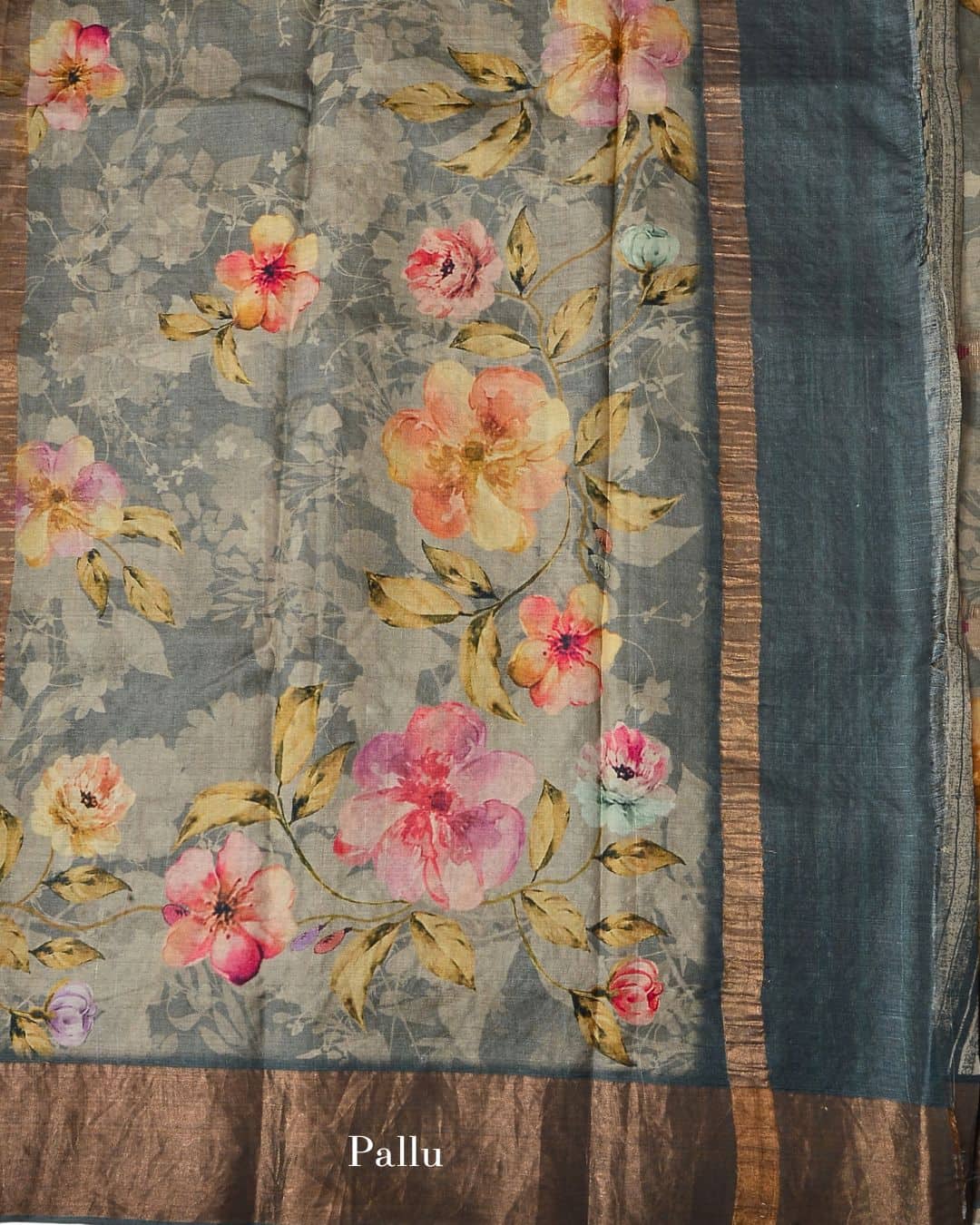 Pure Tussar Silk Saree