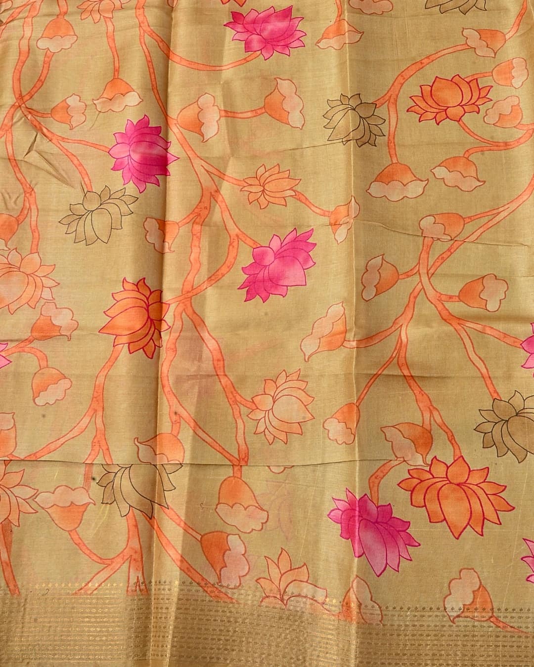 Pure Tussar Silk Saree