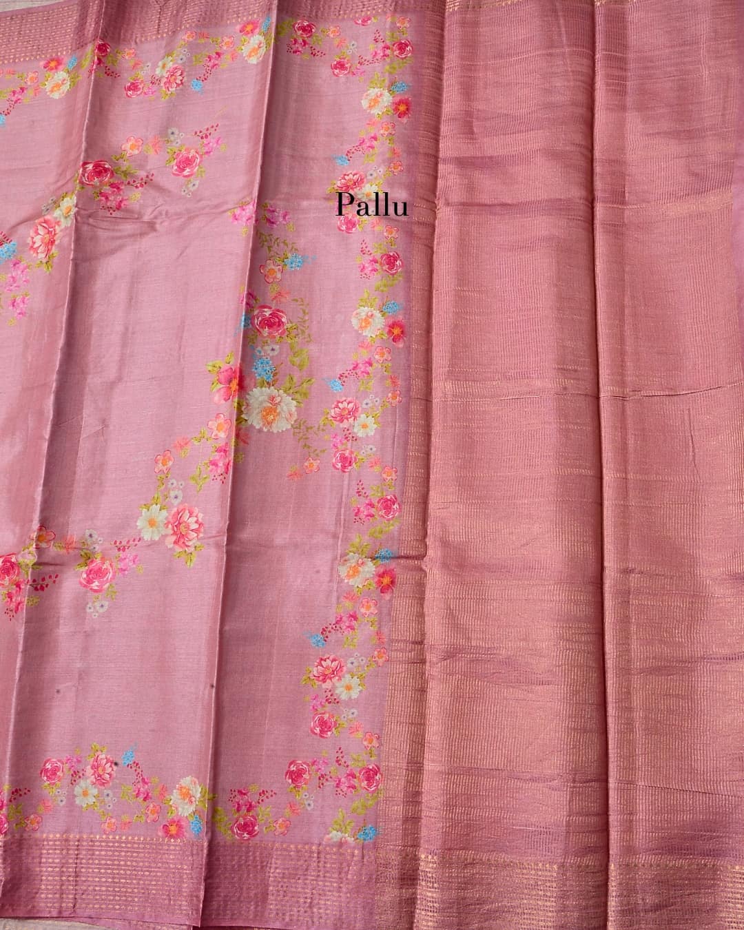Pure Tussar Silk Saree